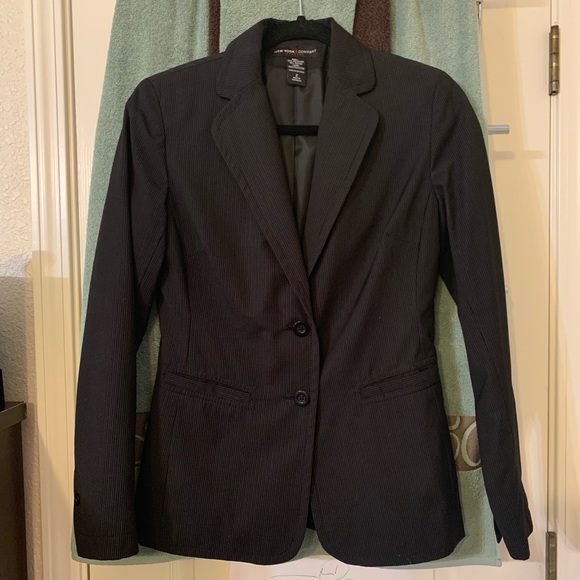 Black New York & Co Women’s Blazer - Picture 1 of 5